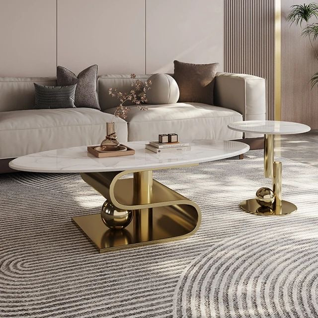 2PC S-Shape Center Table