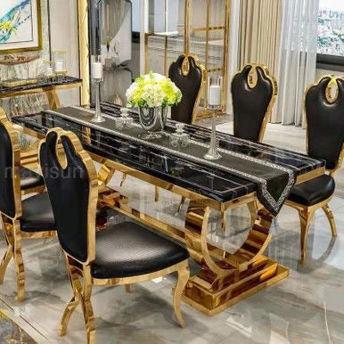 Double Ring Dining Table